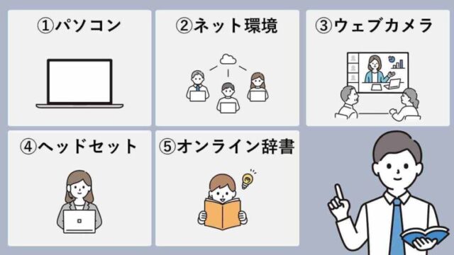 これだけでOK!オンライン英会話で必要なもの5選